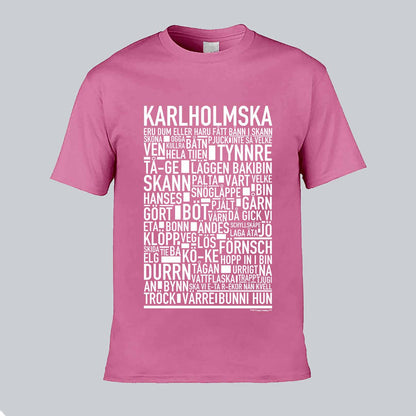 Karlholmska Dialekt Text T-shirt