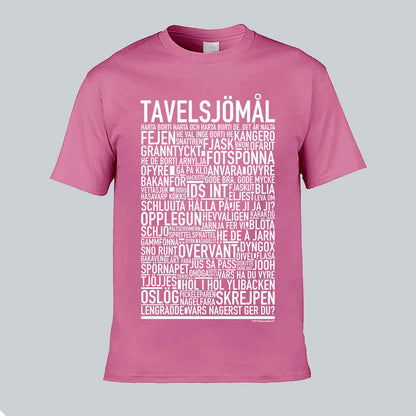 Tavelsjömål Dialekt Text T-shirt