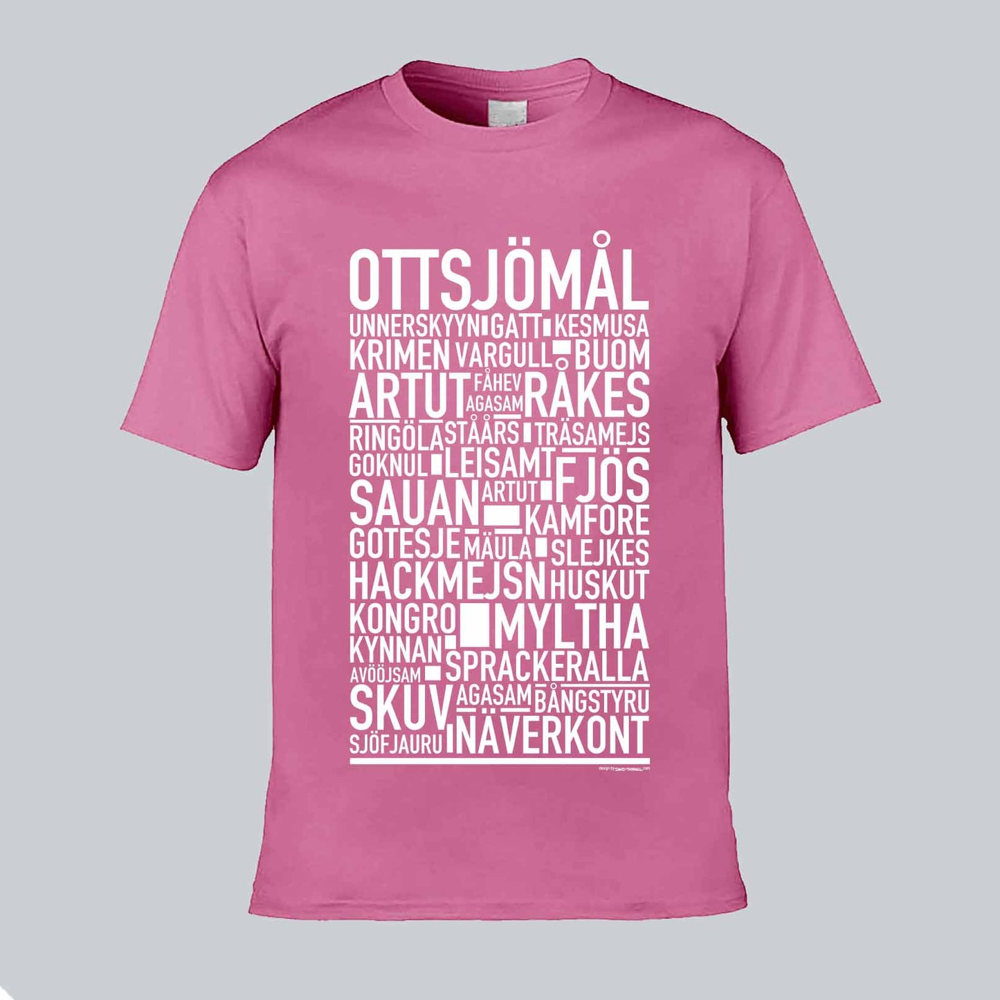 Ottsjömål Dialekt Text T-shirt