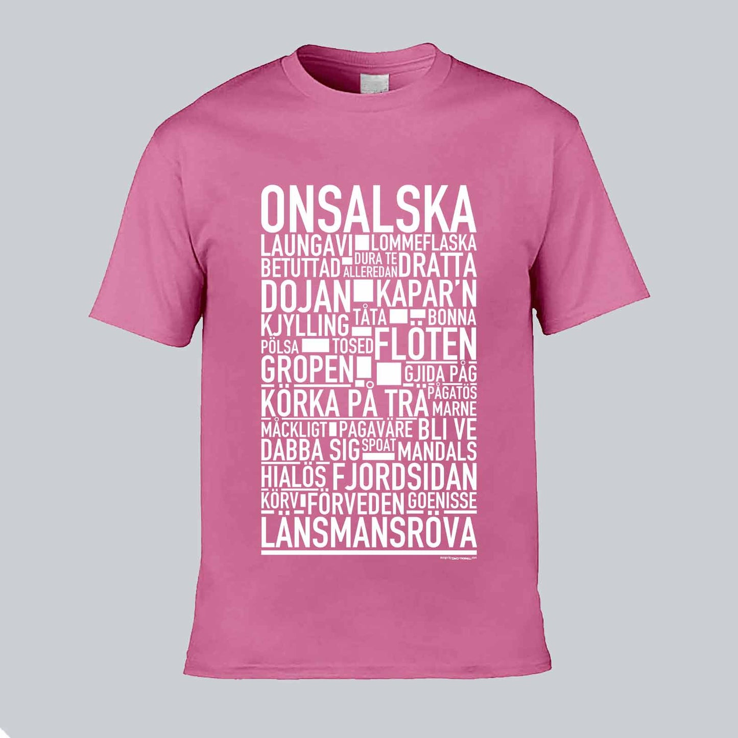 Onsalska Dialekt Text T-shirt