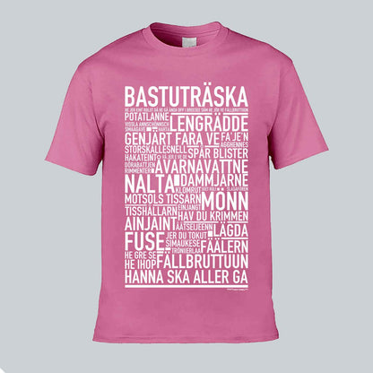 Bastuträska Dialekt Text T-shirt