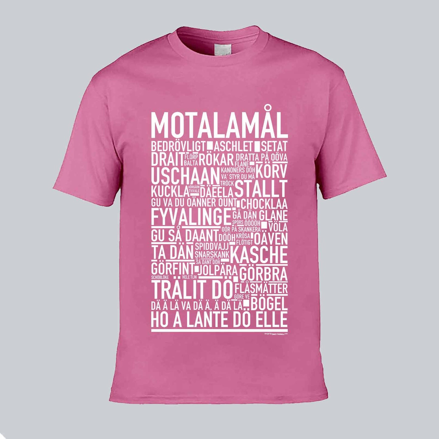 Motalamål Dialekt Text T-shirt