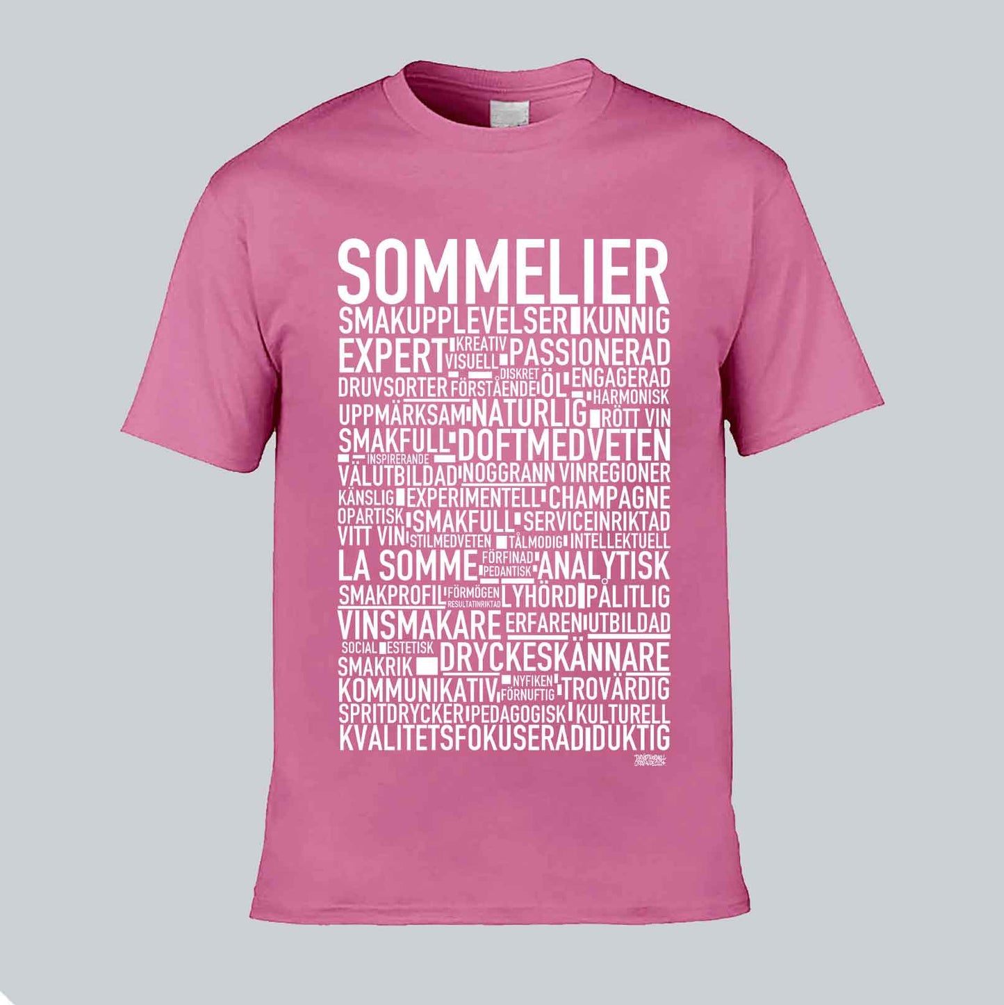 Sommelier Text T-shirt