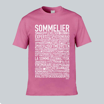 Sommelier Text T-shirt