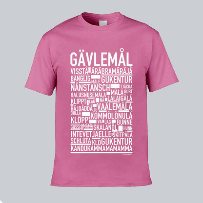 Gävlemål Dialekt Text T-shirt
