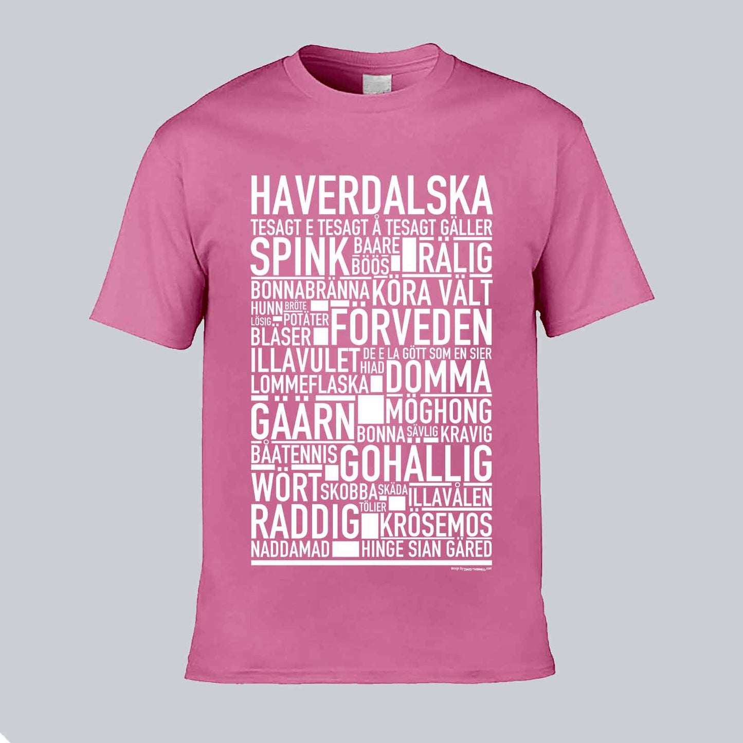 Haverdalska Dialekt Text T-shirt