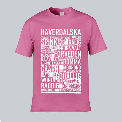 Haverdalska Dialekt Text T-shirt
