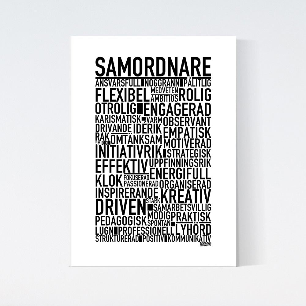 Valfri Yrkestitel Text Poster