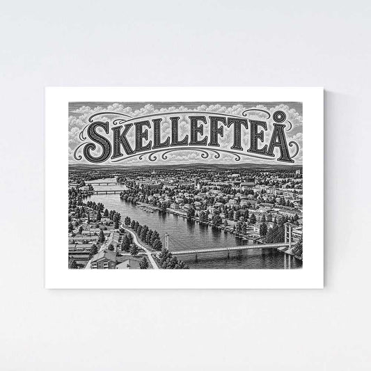 Skellefteå Nostalgi Poster