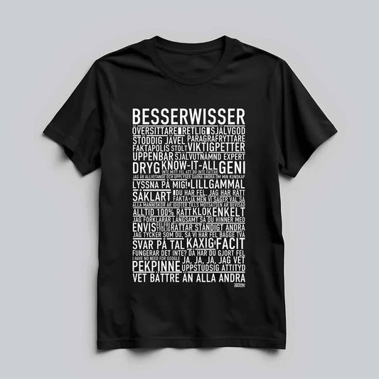 Besserwisser Text T-shirt