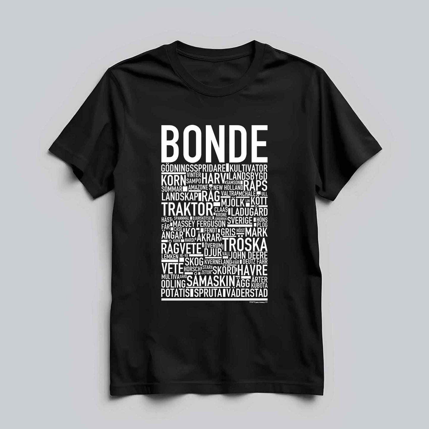 Bonde Ej John Deere Text T-shirt