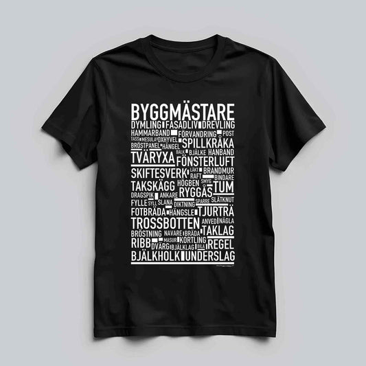 Byggmästare Text T-shirt