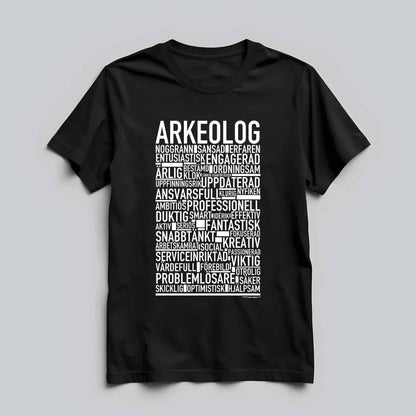 Arkeolog Text T-shirt