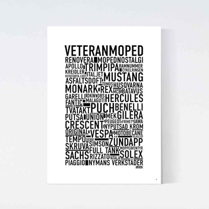 Veteranmoped Text Poster