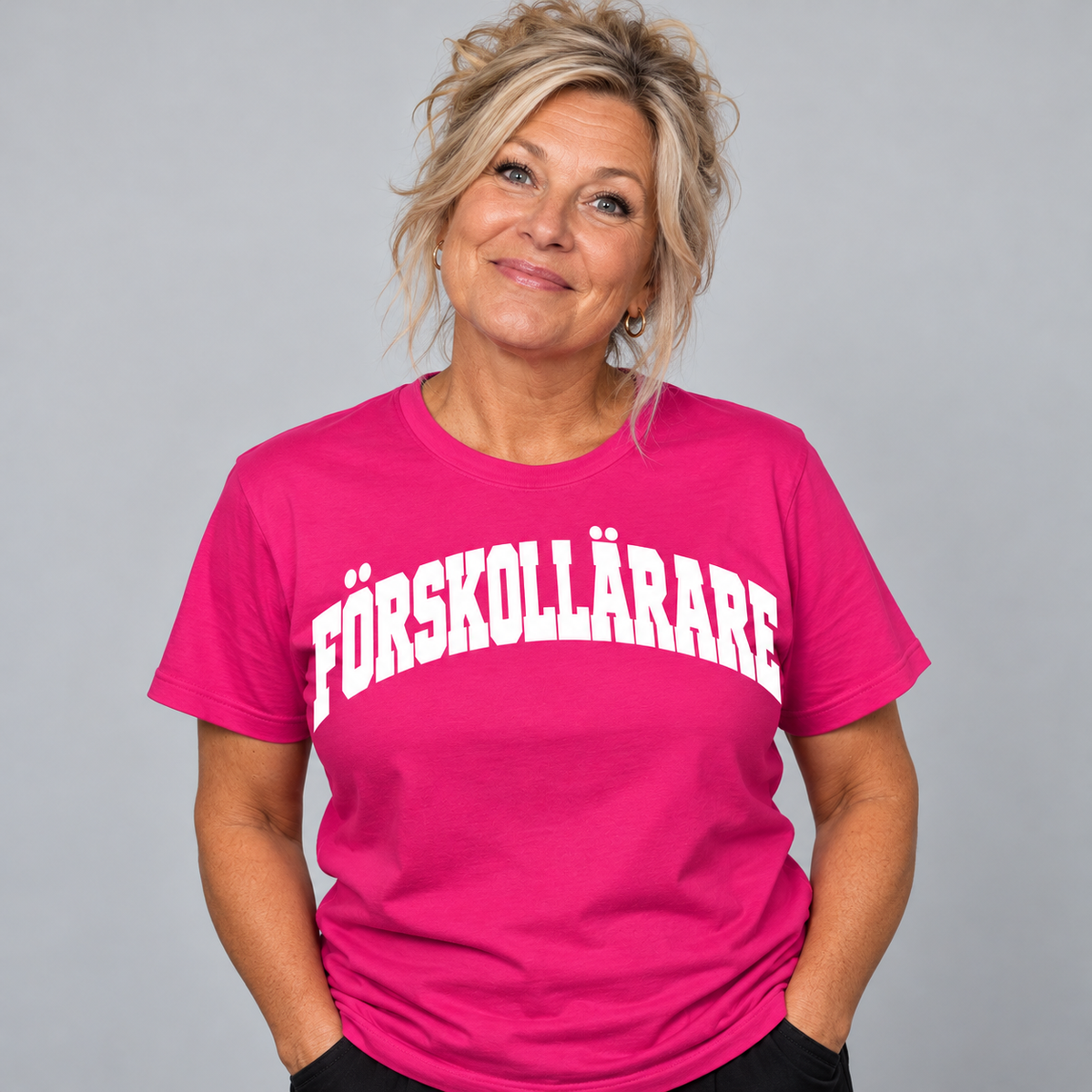 Förskollärare College Text T-shirt