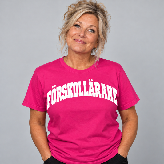 Förskollärare College Text T-shirt