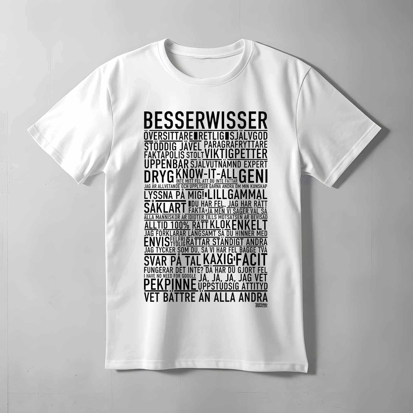 Besserwisser Text T-shirt