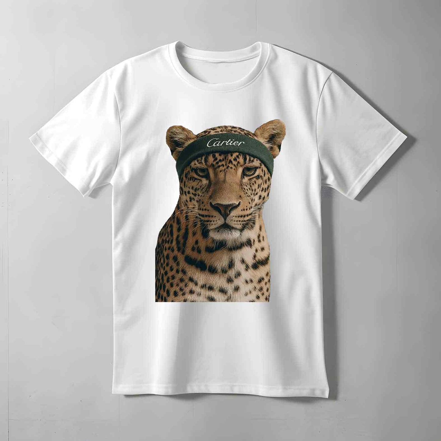 Leopard Sweatband T-shirt