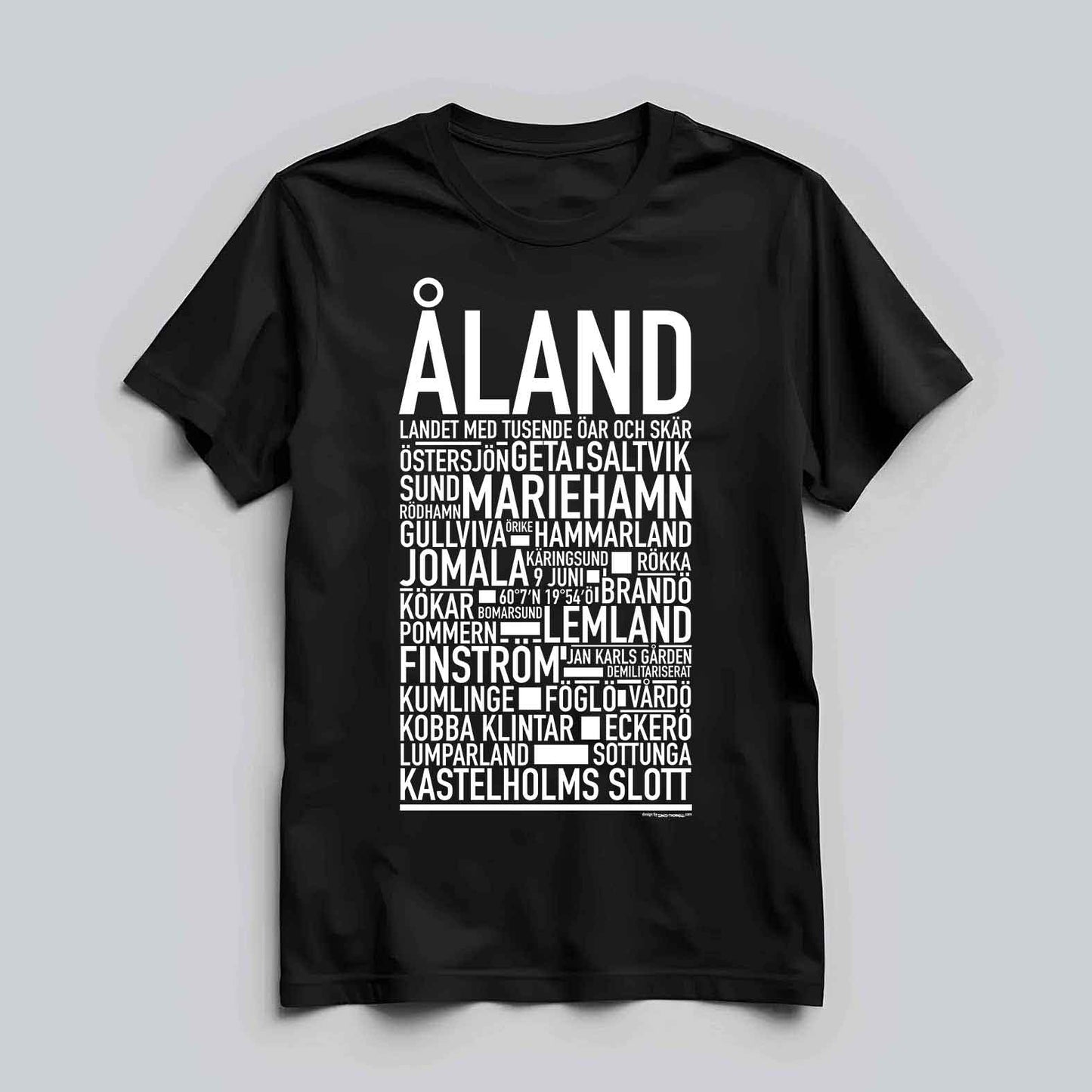 Åland Text T-shirt