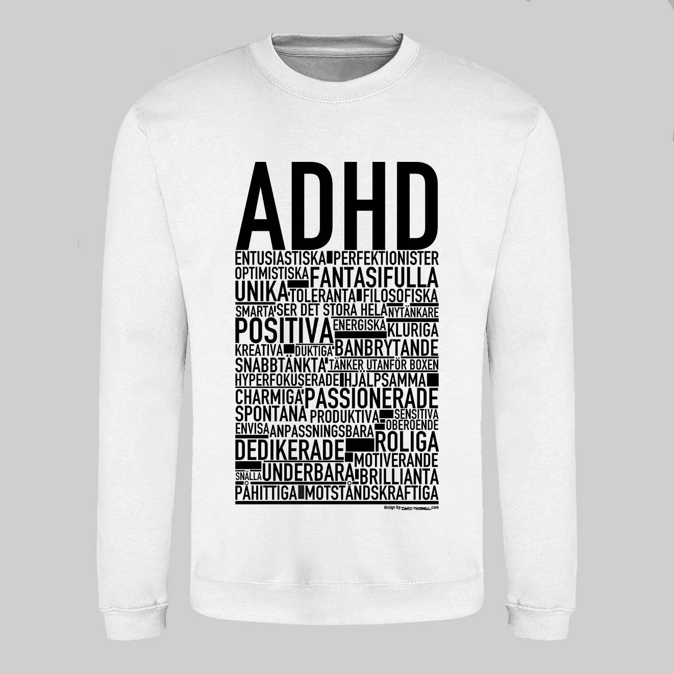 ADHD Text Sweatshirt