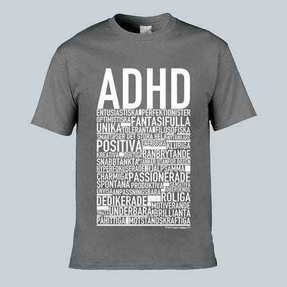 ADHD Text T-shirt