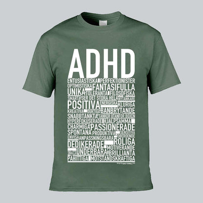 ADHD Text T-shirt