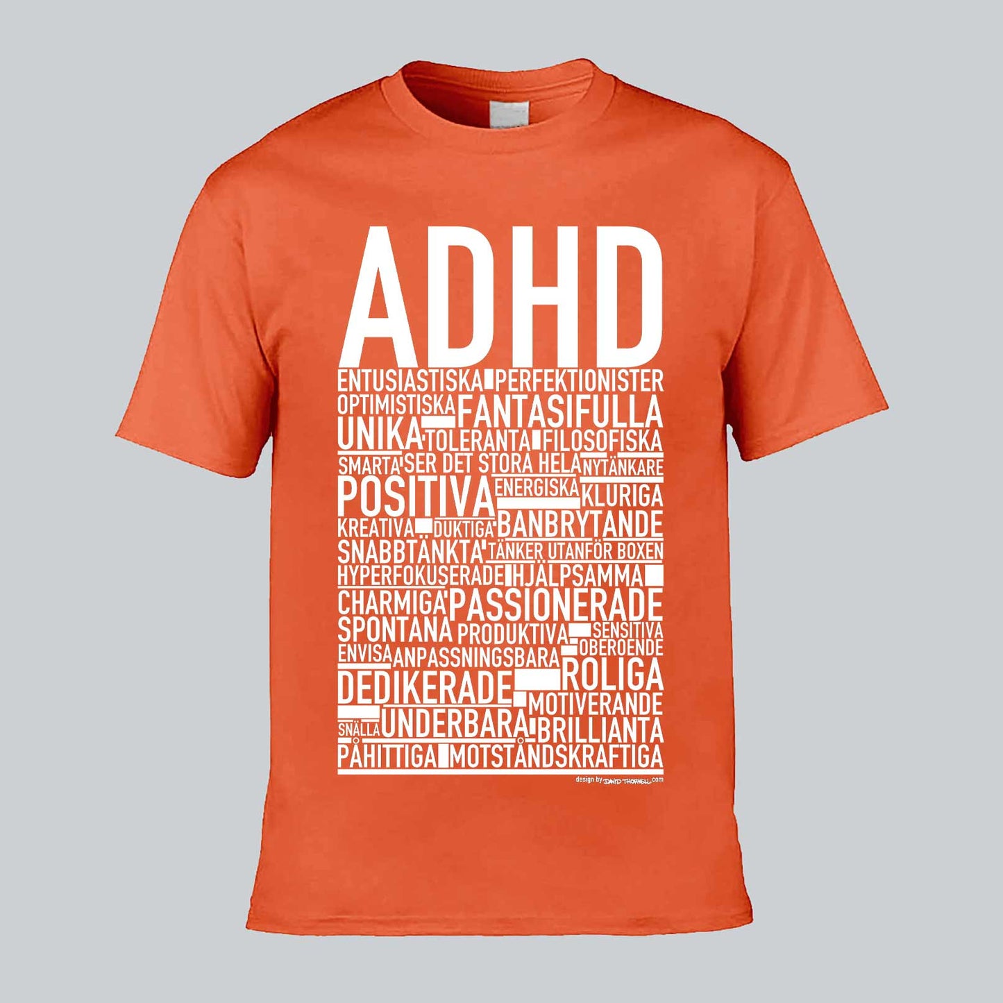ADHD Text T-shirt