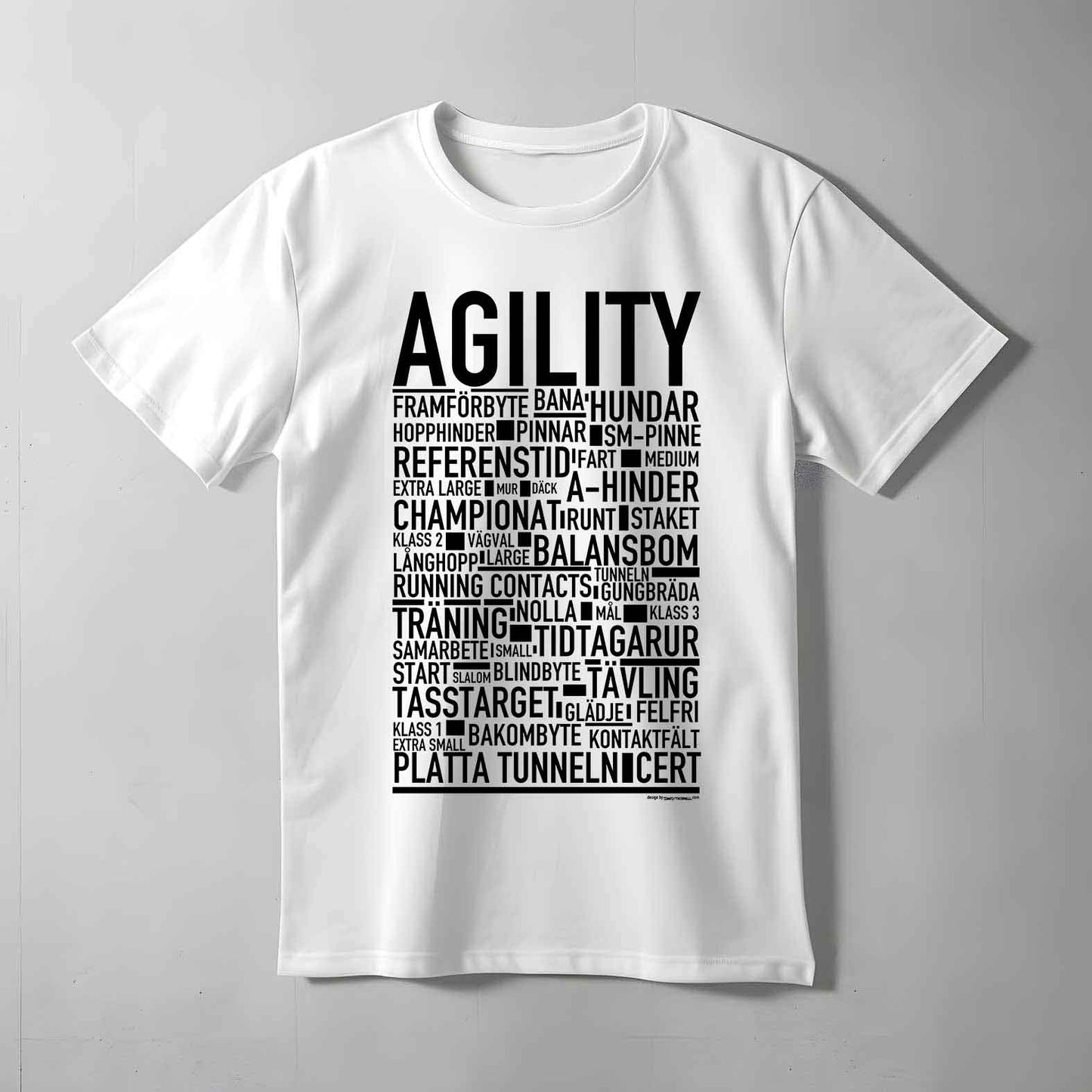 Agility Text T-shirt