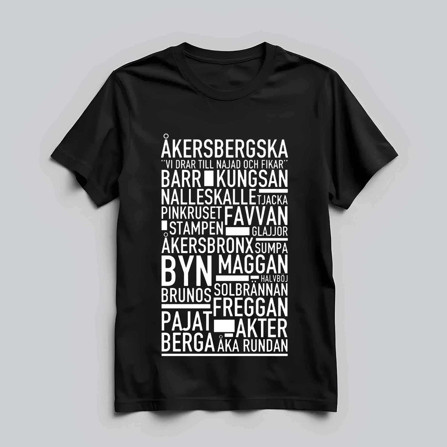 Åkersbergska Dialekt T-shirt