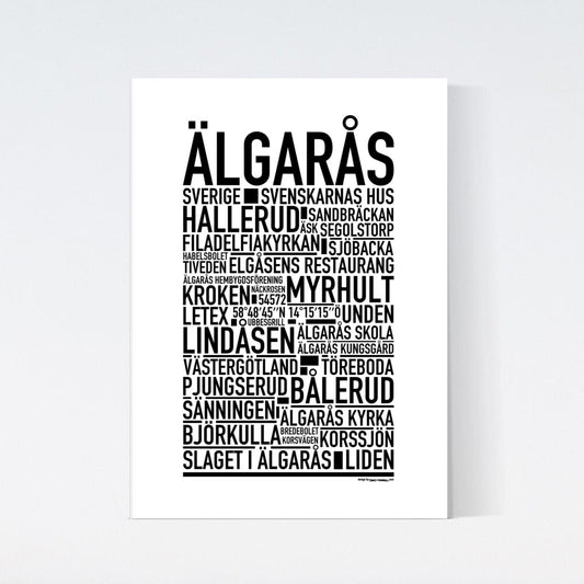 Älgarås Text Poster