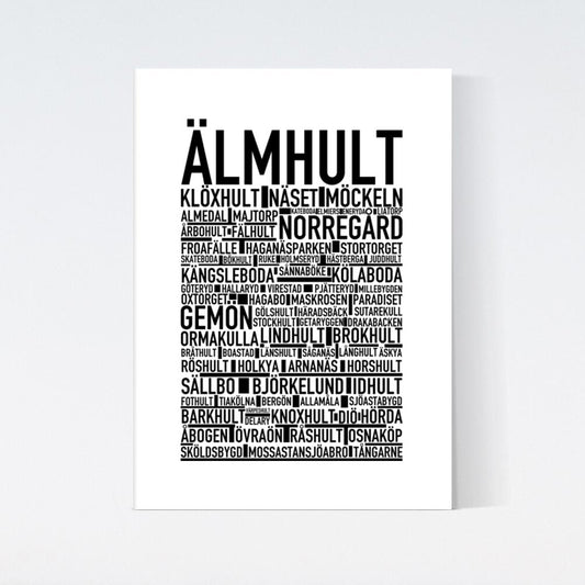 Älmhult Text Poster
