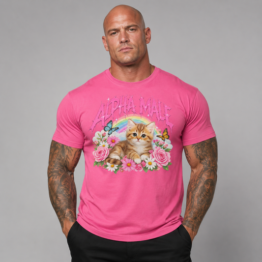 Alpha Male Kitten T-shirt