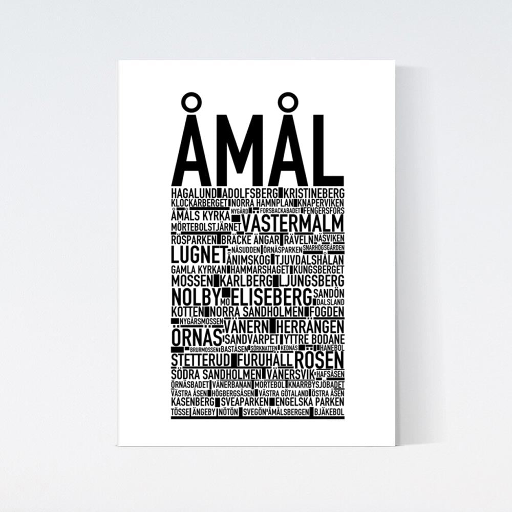 Åmål Text Poster
