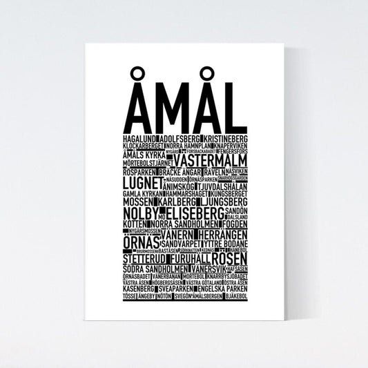 Åmål Text Poster
