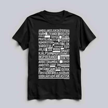 Ambulanssjuksköterska Text T-shirt