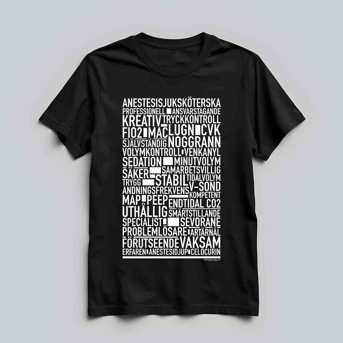 Anestesisjuksköterska Text T-shirt