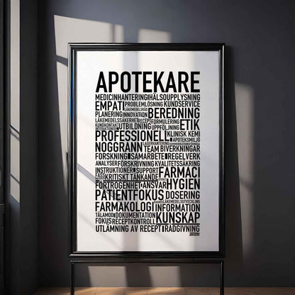 Apotekare Text Poster