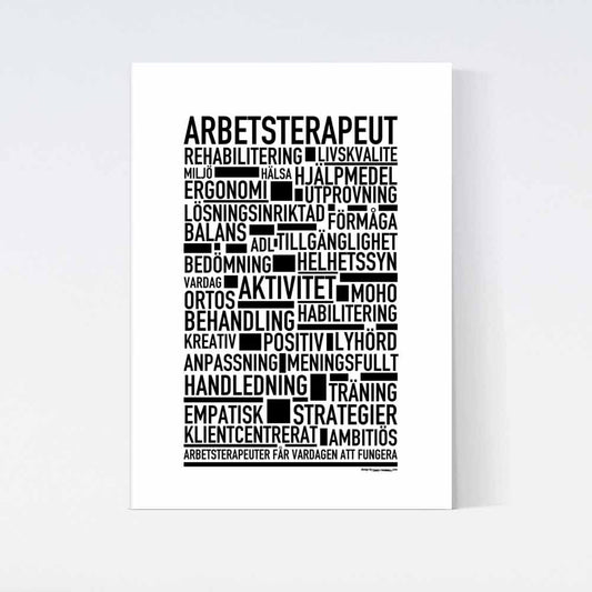 Arbetsterapeut Text Poster