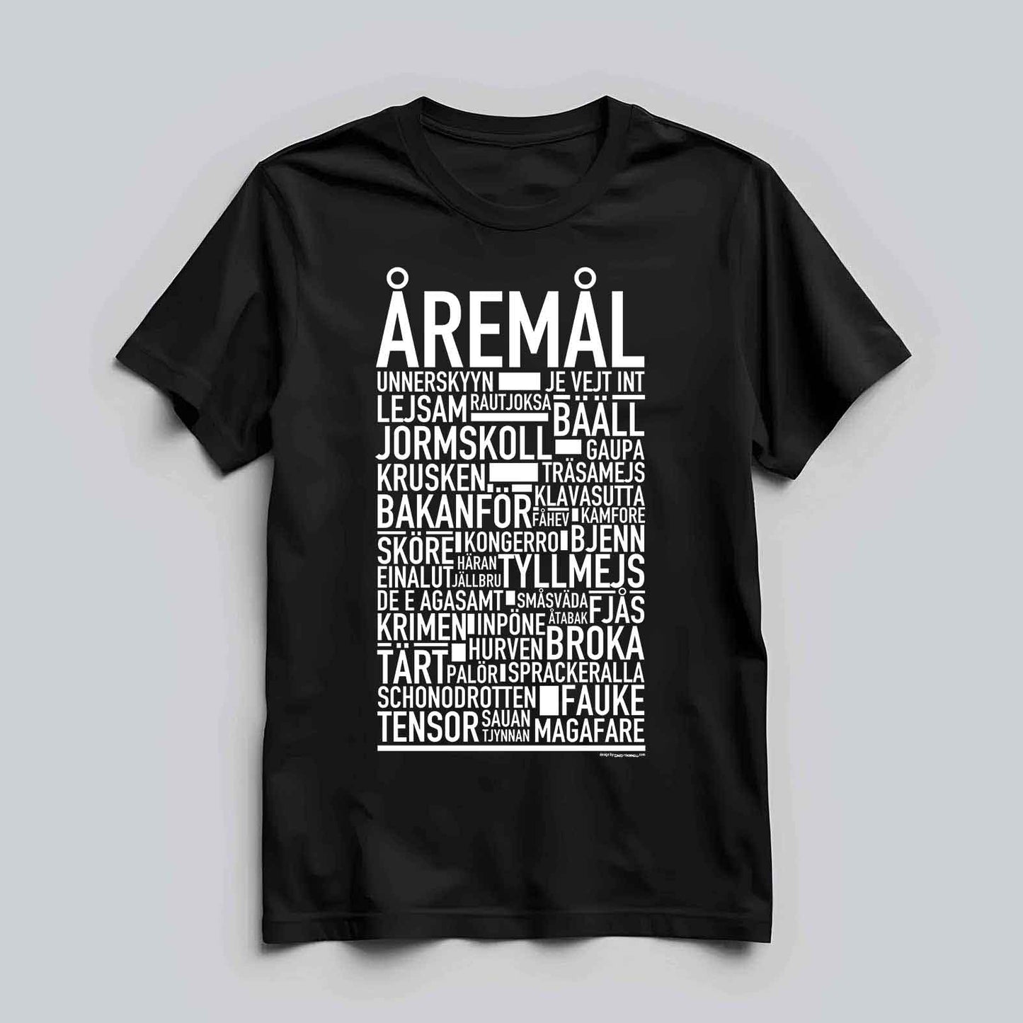 Åremål Dialekt Text T-shirt