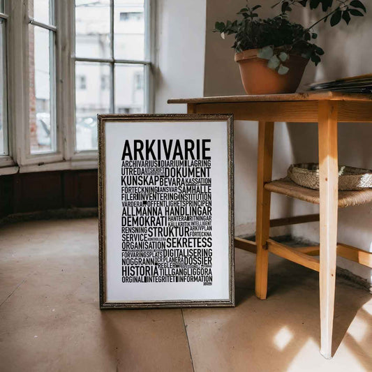 Arkivarie 2025 Text Poster