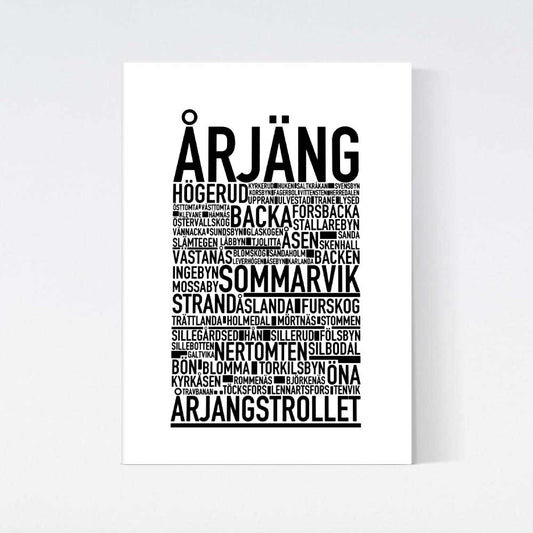 Årjäng Text Poster