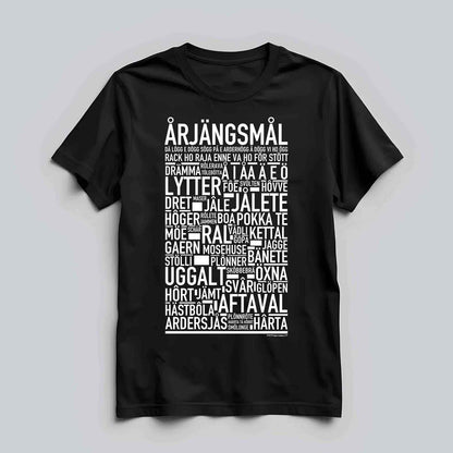 Årjängsmål Dialekt Text T-shirt