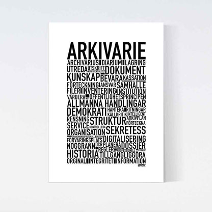 Arkivarie 2025 Text Poster