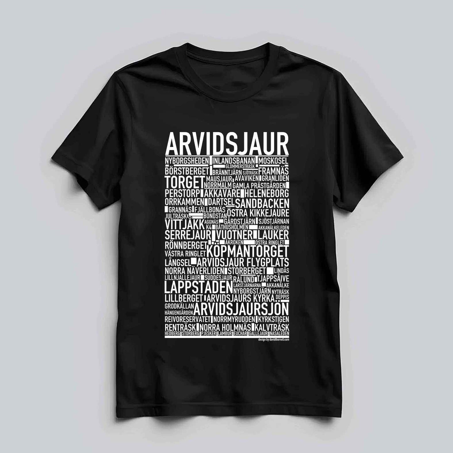 Arvidsjaur Text T-shirt