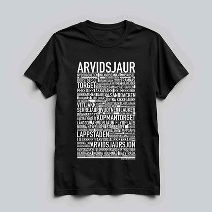 Arvidsjaur Text T-shirt