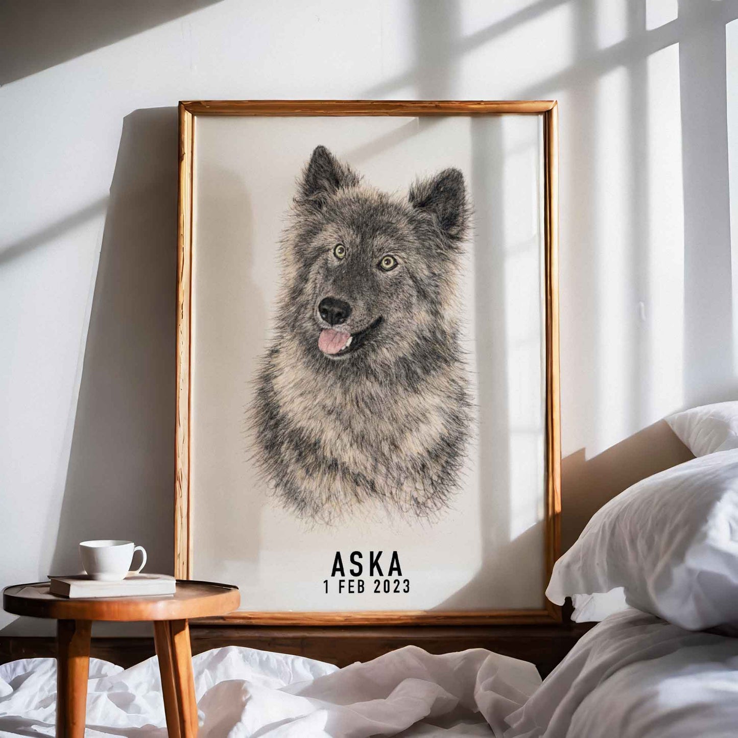 Skapa Porträtt Husdjur Poster