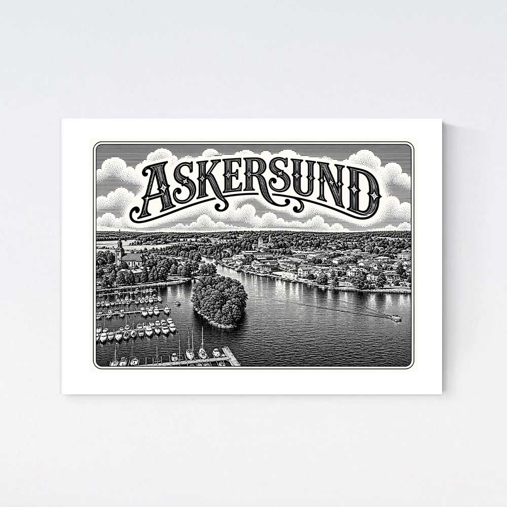 Askersund Nostalgi Poster