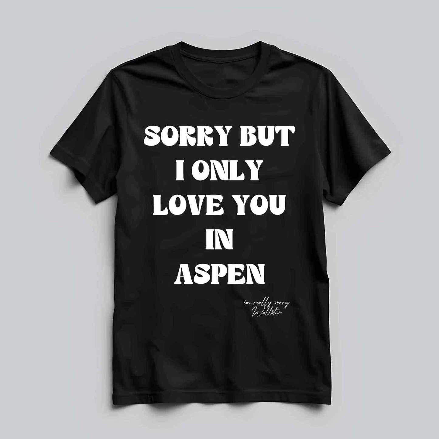 Sorry But I Only Love You In T-shirt