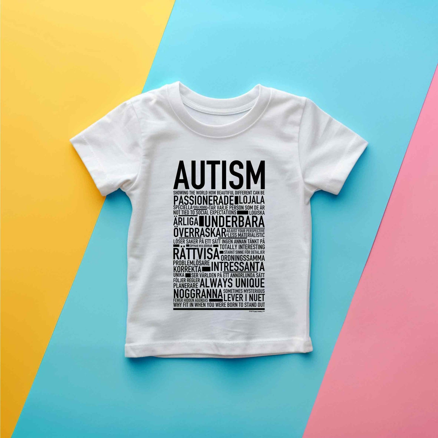 Autism Text Barn T-shirt