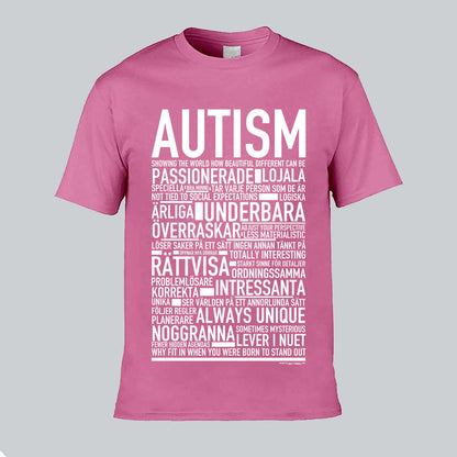 Autism Text T-shirt